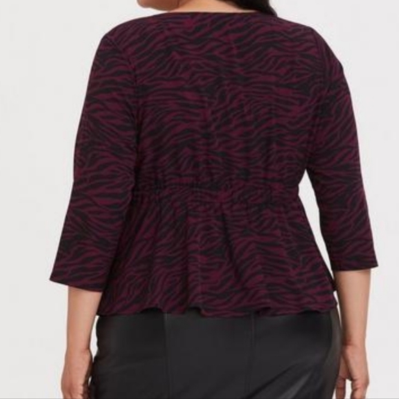 Torrid Peplum Chablis Corset Top - Picture 2 of 9